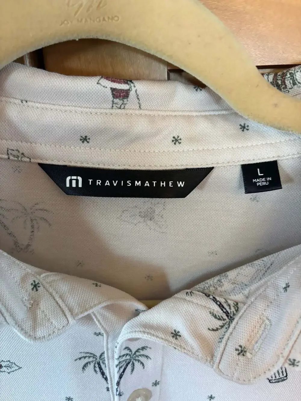 Travis Mathew Cookie Swap Polo x Volkswagen Golf Shirt Size L - Picture 4 of 6